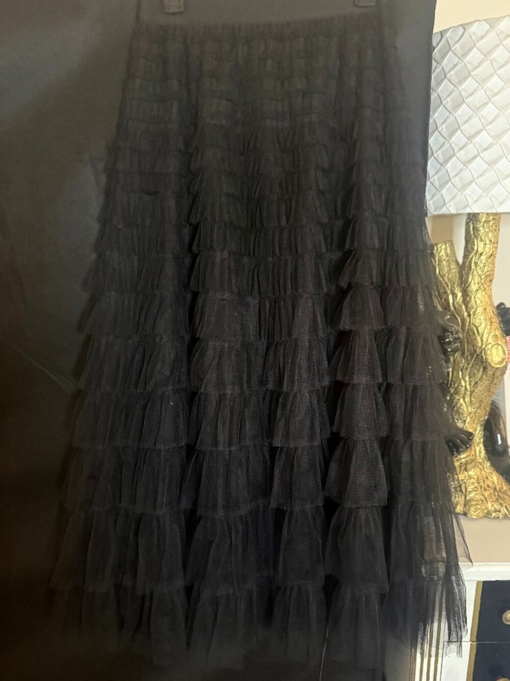 Tiered Net Crinoline Style Skirt